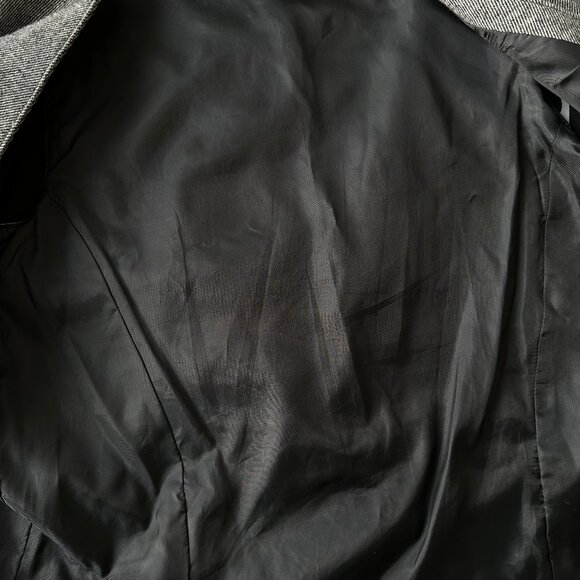 DIESEL WOOL BLEND VEST IN GREY - Picture 4 of 5